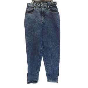 Zena Vintage High-waisted Dark Denim Women's Jeans Size 12 E6